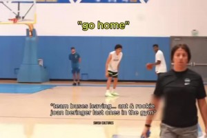 球痴！森林狼大巴要走了，华子：没事我打车！接着加练与新秀单挑